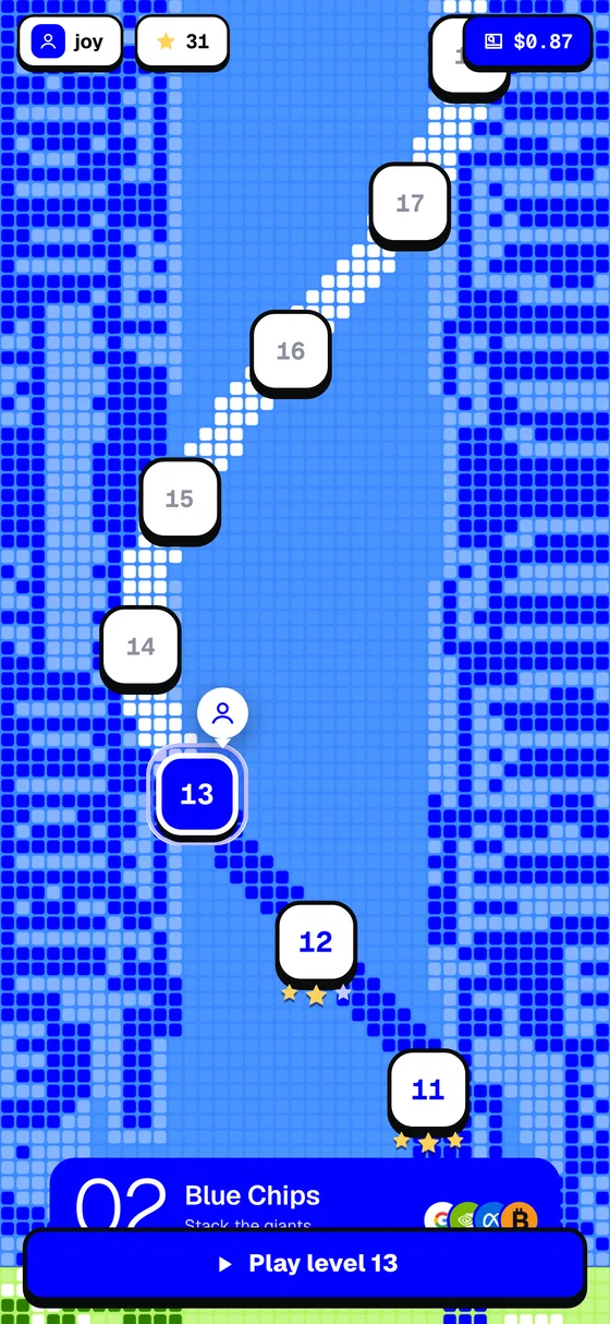 Stack Crush level map